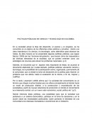 POLÍTICAS DE CIENCIA Y TECNOLOGÍA.