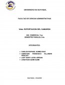 EXPORTACION DEL CAMARON
