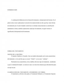 CRITICA EN MATERIA DE TESTAMENTOS AL CÓDIGO CIVIL DEL DISTRITO FEDERAL DE 2000. Página 1