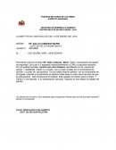 INFORME - JEFATURA DE DESARROLLO HUMANO. CENTRO MILITAR DE RECLUSIÓN