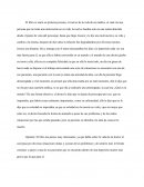 Ensayo de las paginas 01 – 20 del libro “La ecuación de la vida”