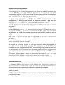 Alisáis horizontal pasivos y patrimonio