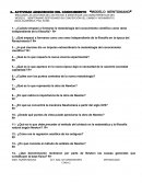 MODELO NEWTONIANO DESTACANDO SU CONCEPCIÓN DEL CAMBIO Y MOVIMIENTO