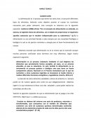 MARCO TEORICO ALIMENTACIÓN