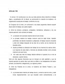 Articulo 123 El Congreso de la Unión