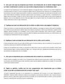 ¿Por qué cree que las empresas que tienen una declaración de la misión integral logran un mejor rendimiento?
