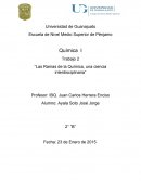 Trabajo 2 “Las Ramas de la Química, una ciencia interdisciplinaria”