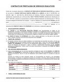 CONTRATO DE PRESTACION DE SERVICIOS EDUCATIVOS