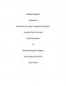 Estructura del cuento “Espantos de Agosto”