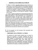 DESARROLLO GUIA SOBRE SALUD FAMILIAR