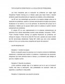 TOPS (EQUIPOS ORIENTADOS A LA SOLUCIÓN DE PROBLEMAS)