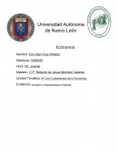 Unidad Temática: #1 Los Fundamentos de la Economía