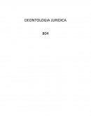 DEONTOLOGIA JURÍDICA. LEGALIDAD ABSURDA
