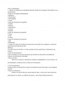 Elabora un esquema que contémplelas diferentes fuentes de investigación documental con sus clasificaciones