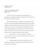 Tacha de testigos civil