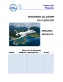 REINGENIERÍA DEL SISTEMA DE LA AEROLINEA