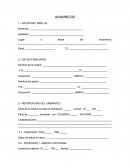 ANAMNESIS. FORMULARIO
