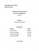 Tema de la investigación: Cubismo