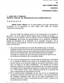 Incidente de liquidacion de senetencia