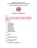 EXÁMENES DE PATRIMONIO: PRUEBAS ANÁLITICAS DE CUMPLIMIENTO, PRUEBAS SUSTANTIVAS, EVALUACIÓN DE RIESGOS, EVALUACION DE CONTROL INTERNO, CASO PRÁCTICO, HALLAZGOS Y INFORME DEL PATRIMONIO