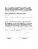 Formato de carta de responsiva