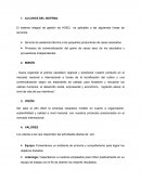 ALCANCE DEL SISTEMA. El sistema integral de gestión de HSEQ es aplicable a las siguientes líneas de servicios