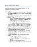 Infarto del Miocardio.