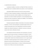 Participación ciudadana es un principio, una obligación del Estado