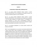 Capítulo I FUNDADORES, PROMOTORES, PRERROGATIVAS