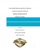 Informe de ensamble de sandwichs