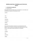 Empresa industrial mermelada