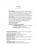 Análisis acerca del Consumidor.