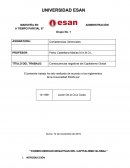 Peligros del capitalismo