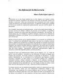 En defensa de la Burocracia