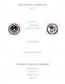 APLICACIONES DE LAS NORMAS APA Tarea N° 1