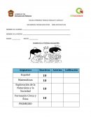 EXAMEN DE LA TERCERA AVALUACIÓN