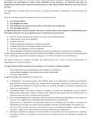 Las Organizaciones pueden ser tan diversas como un banco