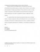 Comparación del crecimiento de tomates en relación al tipo de fertilizante