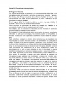 Operaciones internacionales.