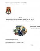 La ergonomía en el uso de las TIC