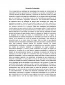 Desarrollo Sustentable que satisface las necesidades del presente