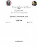 Problemas éticos del mundo actual