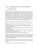 Unidad 1 “LA INGENIERÍA DE PROCESOS Y EL DISEÑO DE PROCESOS”