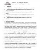 Taller estequeometria