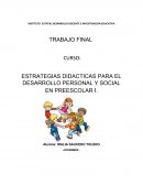INSTITUTO ESTATAL DESARROLLO DOCENTE E INVESTIGACION EDUCATIVA TRABAJO FINAL