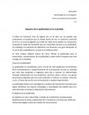 Impacto de la publicidad en la sociedad