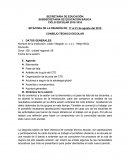 Bitacora para la supervicion.