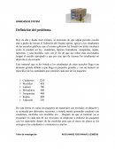 Definición del problema.