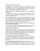 ¿Qué es la sociología de la educación?