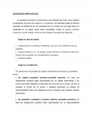 La sociedad mercantil o comercial es una sociedad que tiene como objetivo la realización de actos de comercio